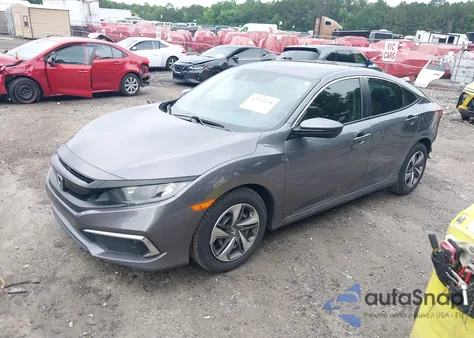 2020 Honda Civic Lx из США, поврежденный, VIN 19XFC2F67LE016717